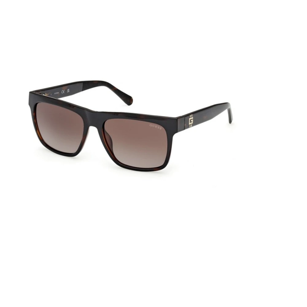 Guess Men's Brown Square Sunglasses - Sunglasses - 57 Mm - Accessories