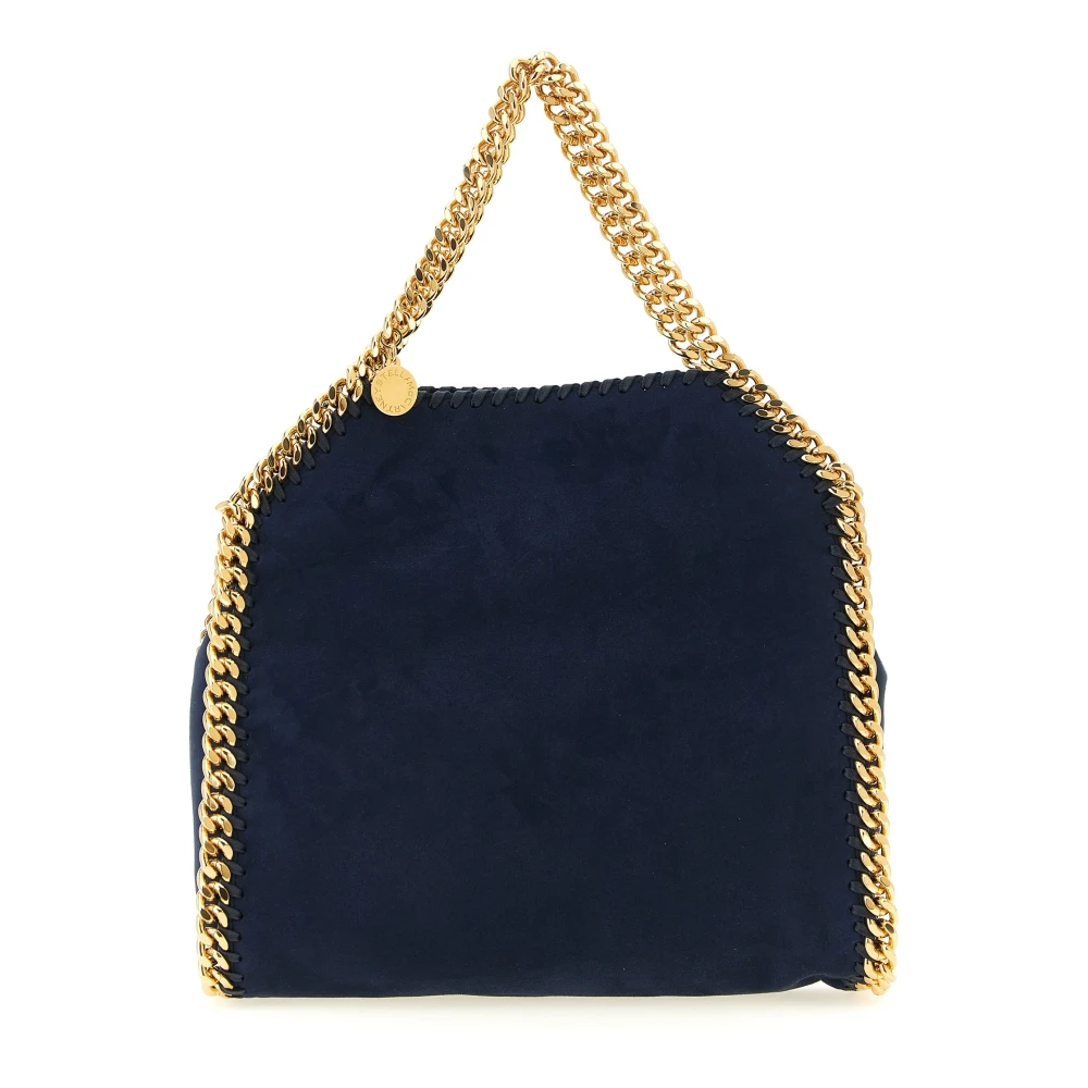 Stella Mc.cartney Donna Blu Borsa Tote Falabella Con Catena Navy - Immagine 3