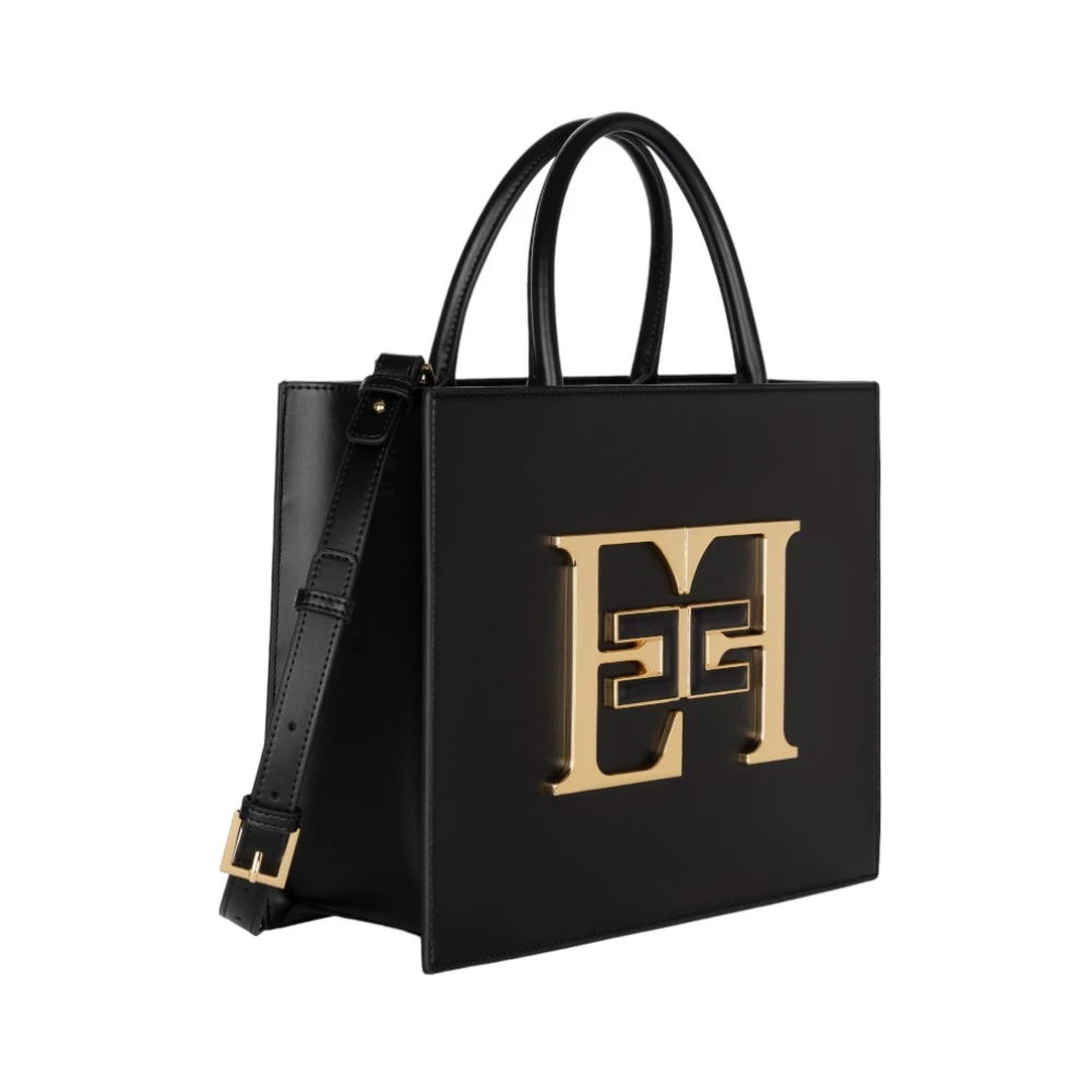 Elisabetta Franchi Stijlvolle Handtassen Collectie Black Dames