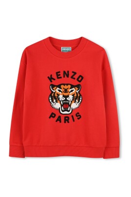 pull-rouge-tete-de-tigre