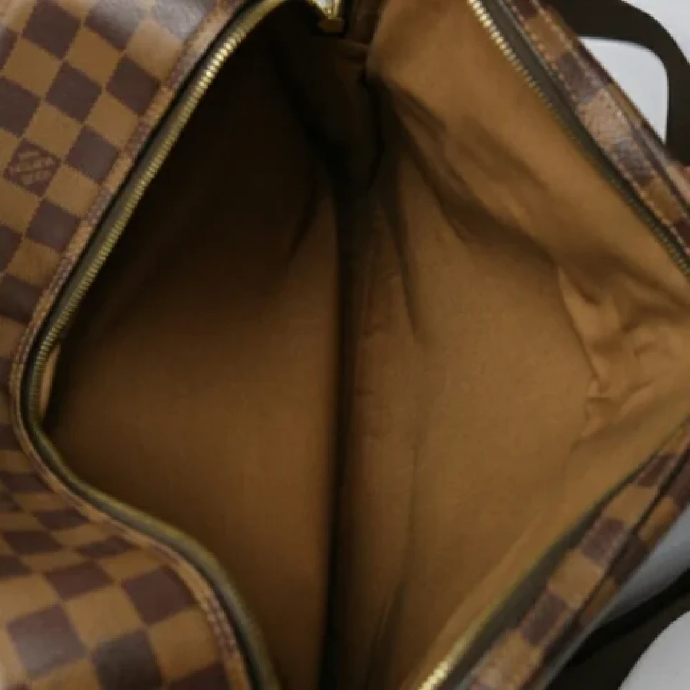 Louis Vuitton Vintage Pre-owned Fabric shoulder-bags Brown Dames