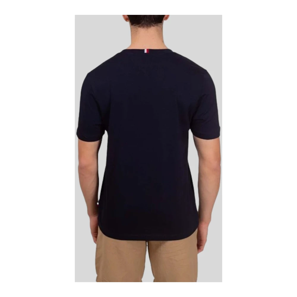 Tommy Hilfiger Heren Chest Tee 85 T-shirt Blue Heren