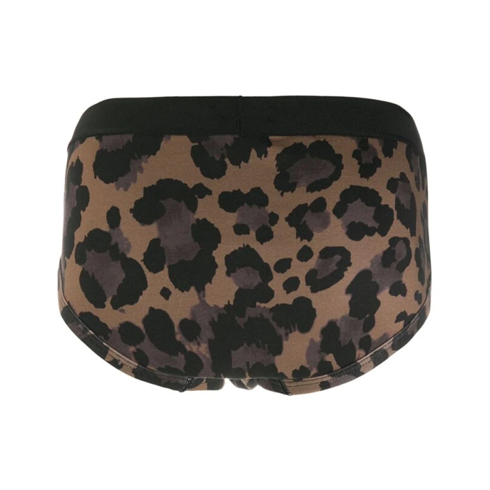 Tom Ford Ondergoed met dierenprint en elastische tailleband Brown Heren