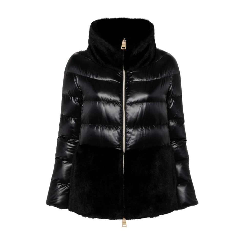 Faux Fur Puffer Jakke