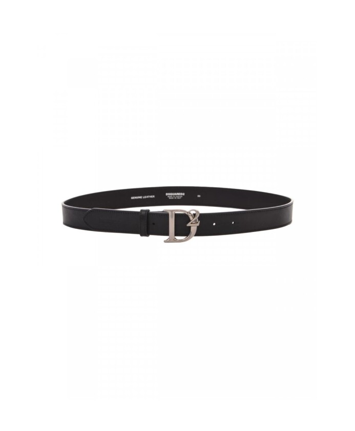 Leather belt Dsquared2 Black purchases