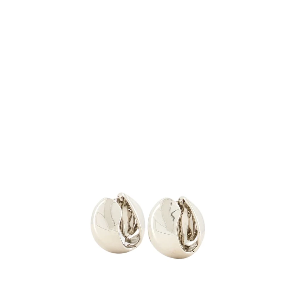 Coperni Women's Gray Earrings, One Size, Brass Earrings For Pierced Ears