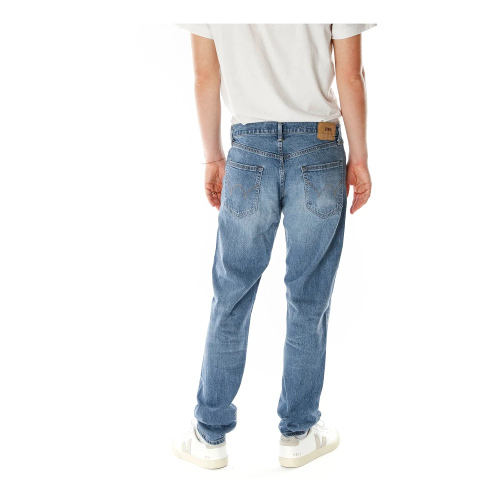 Edwin Midwaist Regular Tapered Indigo Jeans Blue Heren