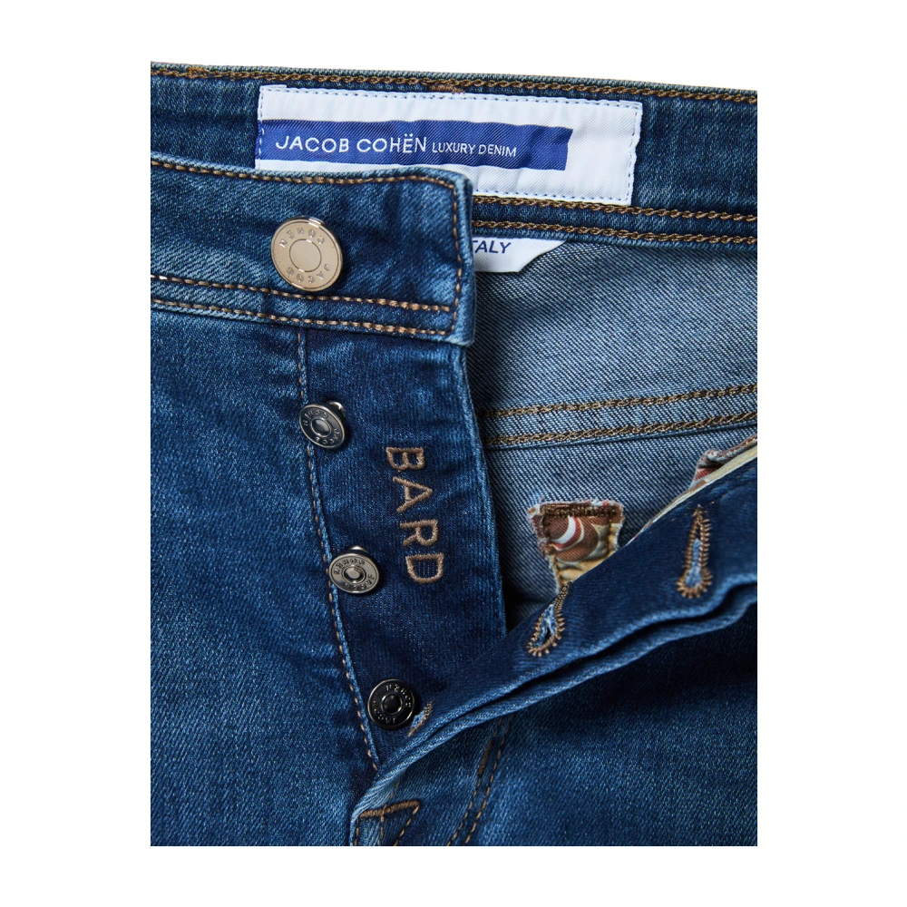 Jacob Cohën Bard Katoenmix Jeans Blue Heren