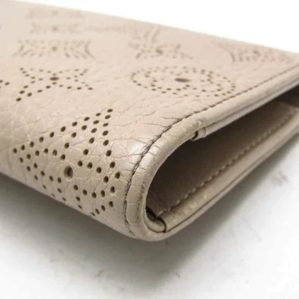 Louis Vuitton Vintage Pre-owned Leather wallets Brown Dames