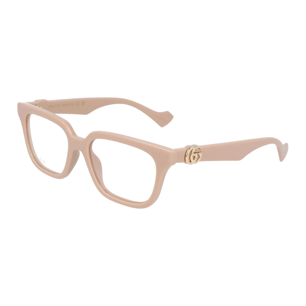 Gucci Vierkante acetaatbril Gg1536O Black Unisex