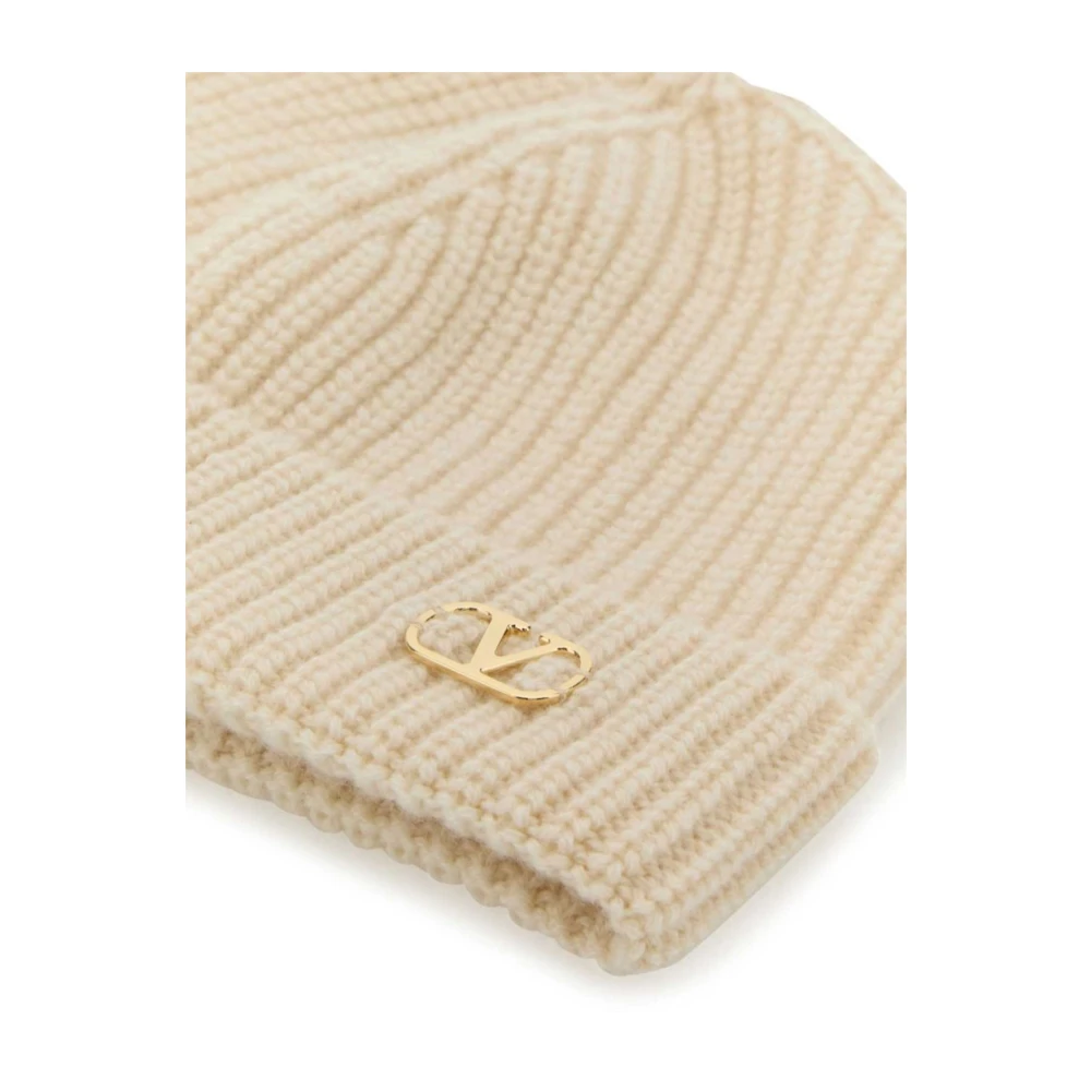 Valentino Garavani Beige Stijlvolle Hoed voor Mannen Beige Heren