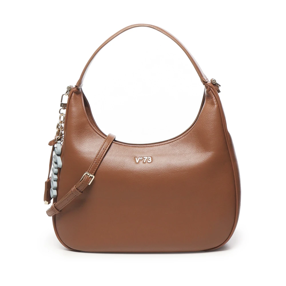 V73 Brown Handbags, Female, One Size, Leather Bag For Women