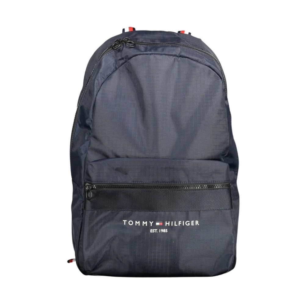 Tommy Hilfiger Men's Blue Backpacks, One Size, Polyester Backpack