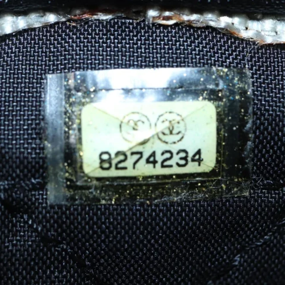 Chanel Vintage Pre-owned Nylon chanel-bags Black Dames
