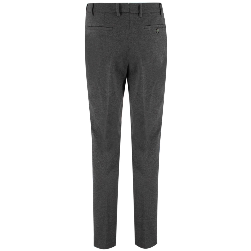Berwich Klassieke knoopbroek Gray Heren
