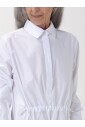 robe-chemise-blanche-a-cordon-de-serrage-a-la-taille