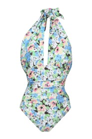 Floral print swimsuit