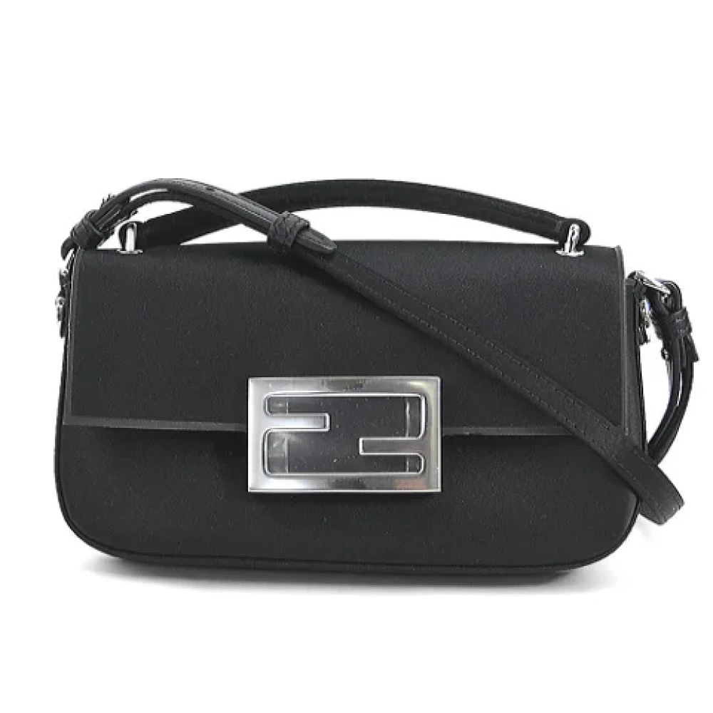 Fendi Vintage Pre-owned Silk fendi-bags Black Dames