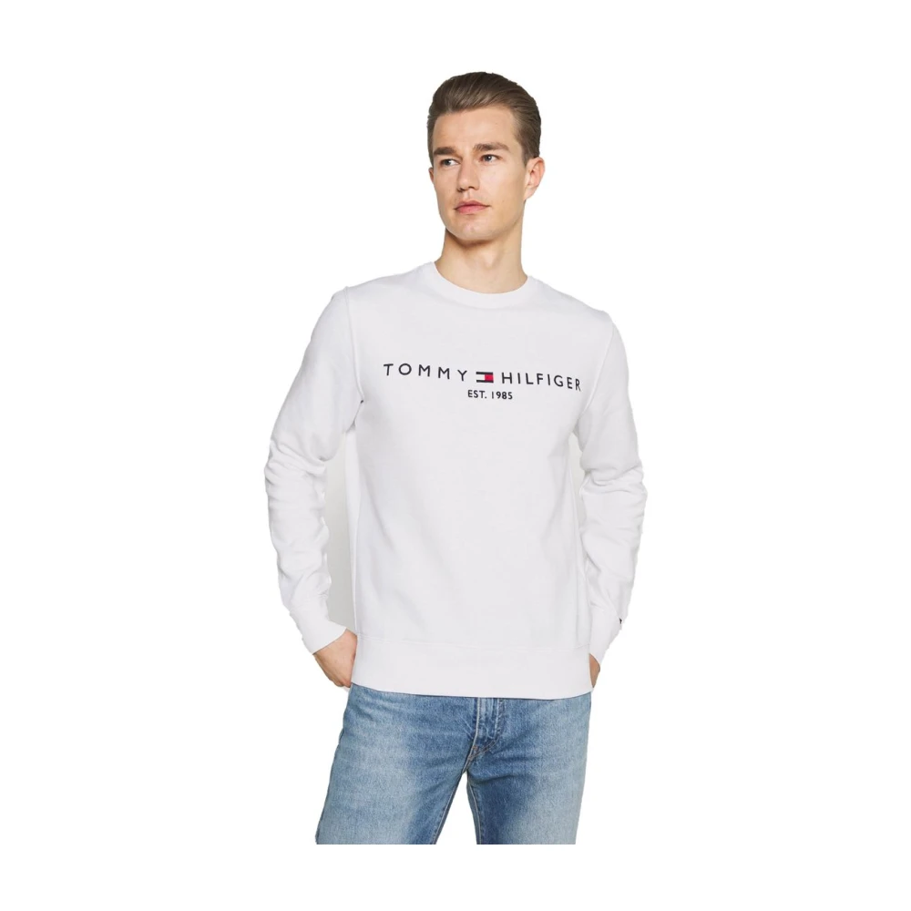 Tommy Hilfiger Crewneck Sweatshirt White Heren