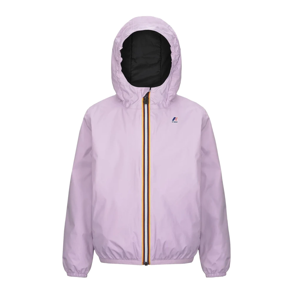 K-Way Vrouw Roze Warm Claude 3.0 Jacket