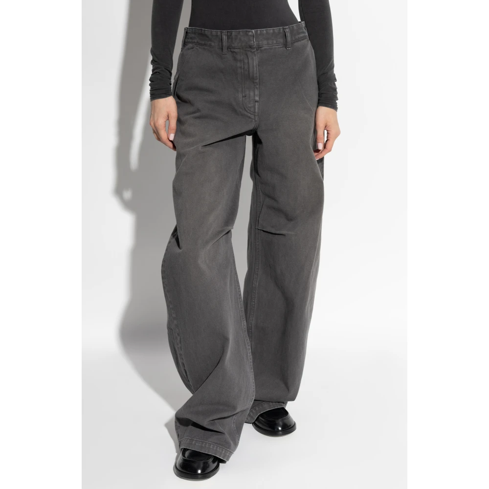 Entire Studios Jeans met logo Gray Dames