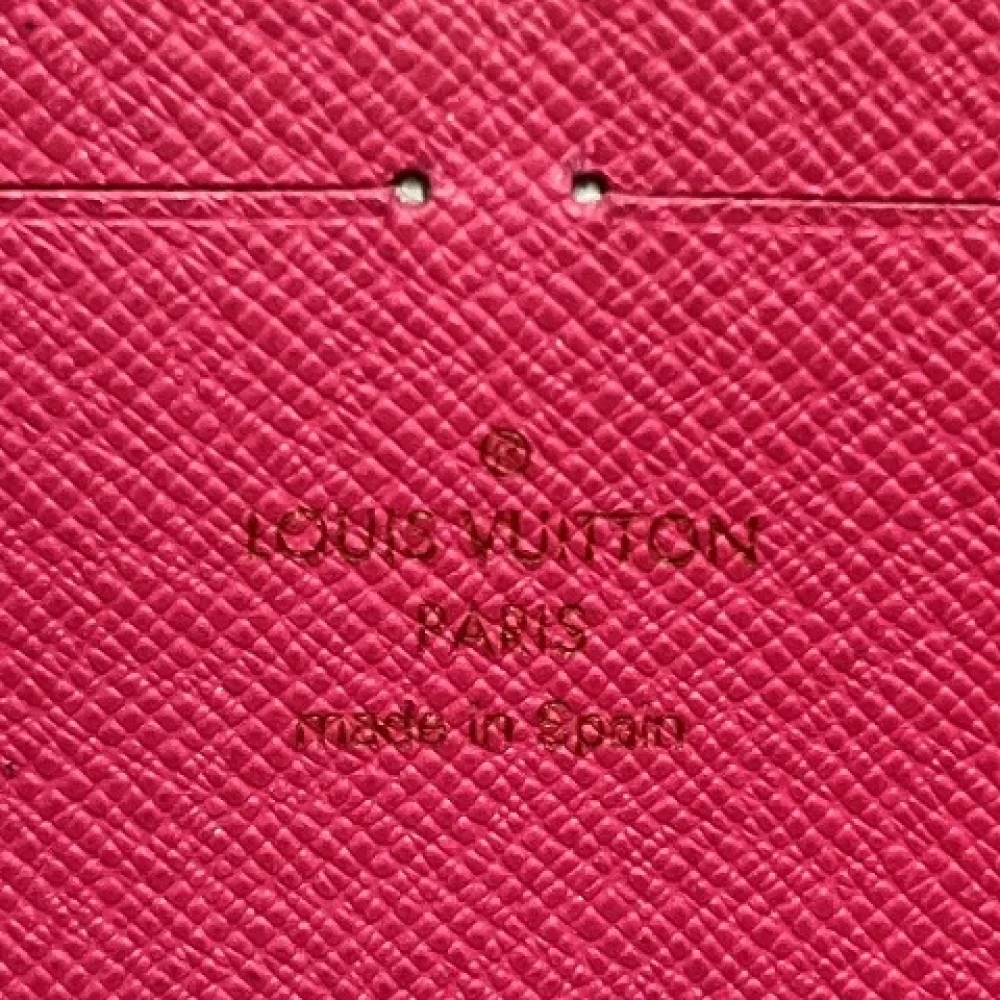 Louis Vuitton Vintage Pre-owned Canvas wallets Black Dames