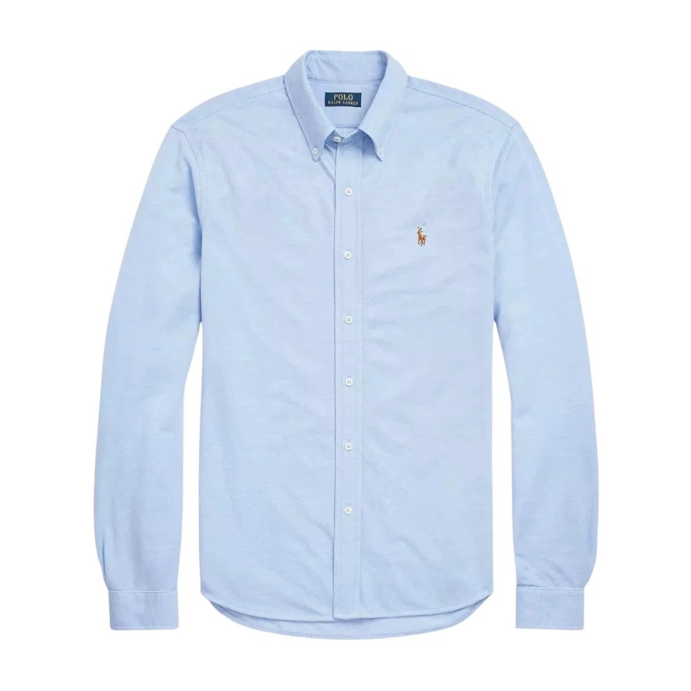 Ralph Lauren Cotton Oxford Shirt Blue Heren