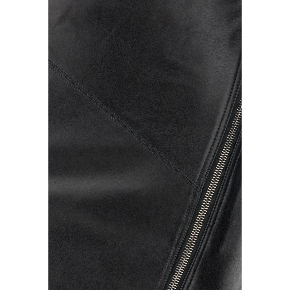 Isabel marant Leren Rok Verhoogt Je Stijl Black Dames