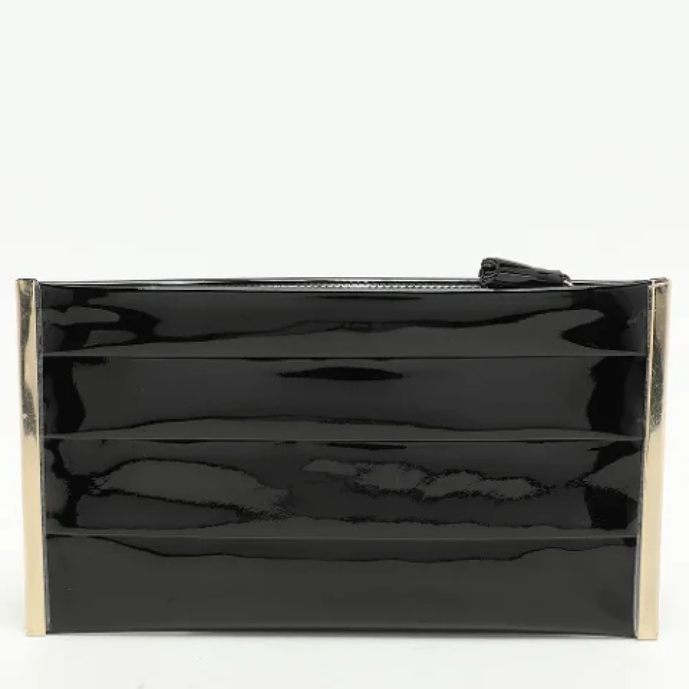 Anya Hindmarch Pre-owned Leather clutches Black Dames