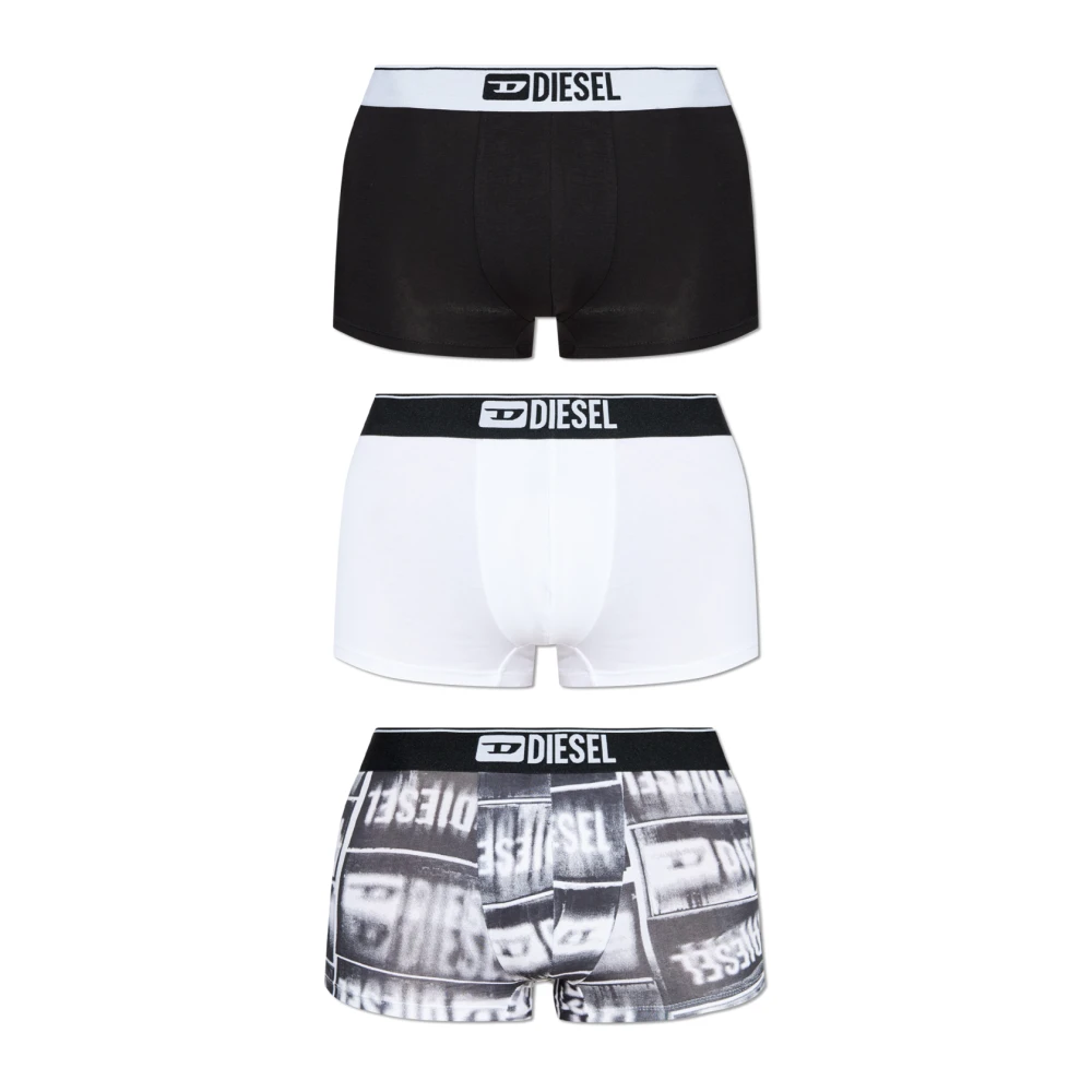 Diesel Herren Multicolor Unterwäsche, Mehrfarbig, Sgröße: