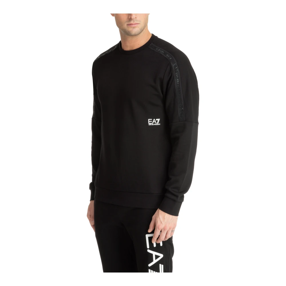 Emporio Armani EA7 Sweatshirt Black Heren