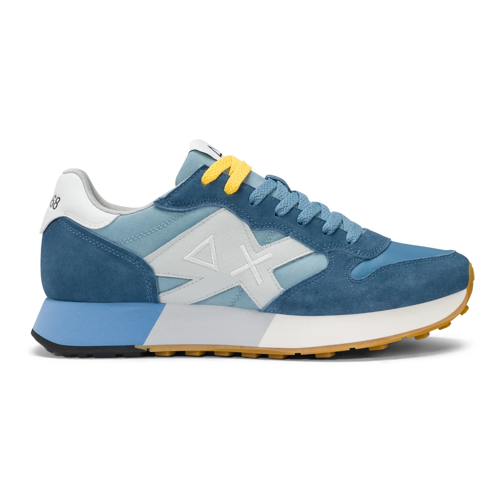 Sun68 Blue Sneakers, Male, 6 Uk, Jaki 2.0 Bicolor