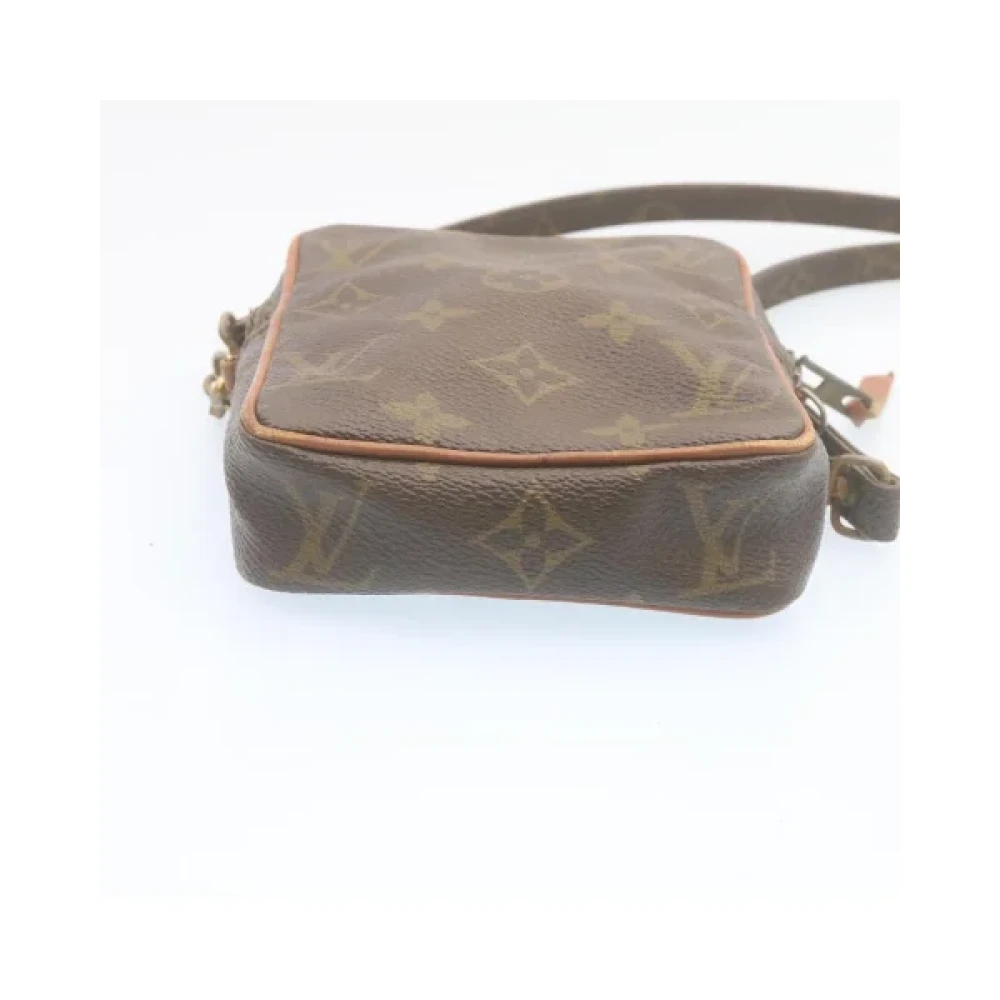 Louis Vuitton Vintage Pre-owned Canvas shoulder-bags Brown Dames