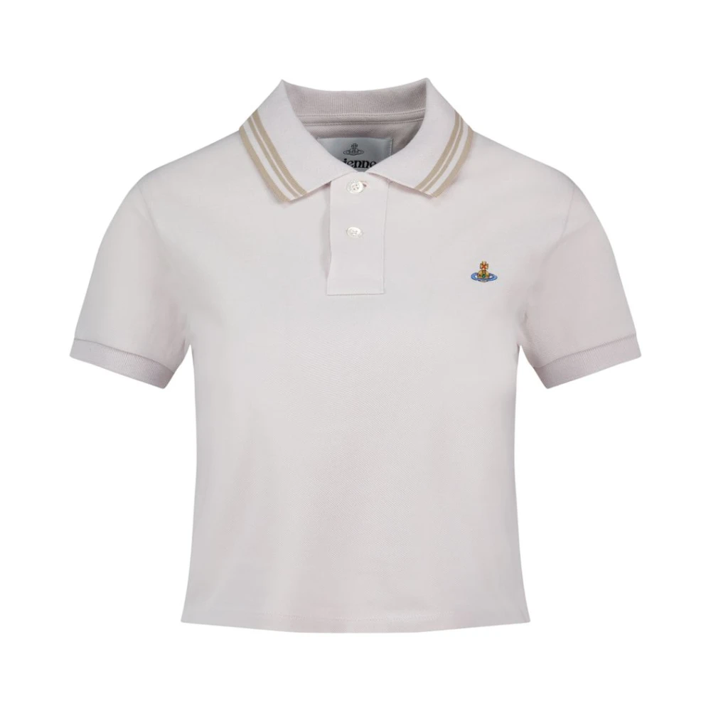Vivienne Westwood Women's Purple Polo Shirts, M, Mini Classic Polo