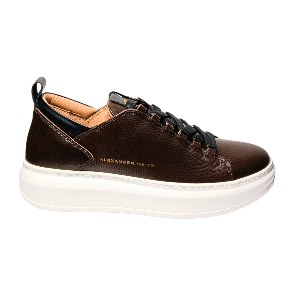 Alexander Smith Pelle Sneaker Brown, Herr