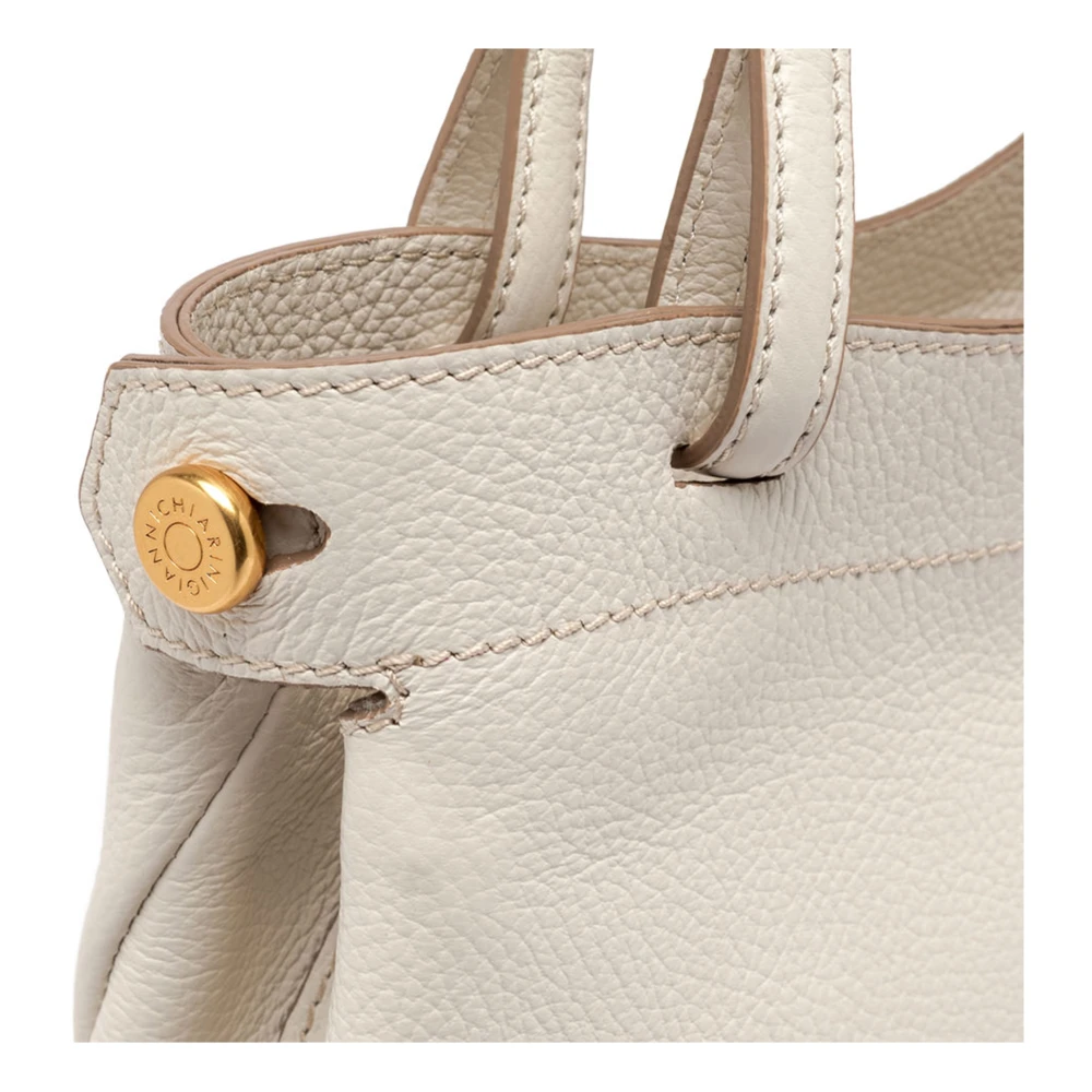 Gianni Chiarini Marmer Ottavia Handtas White Dames