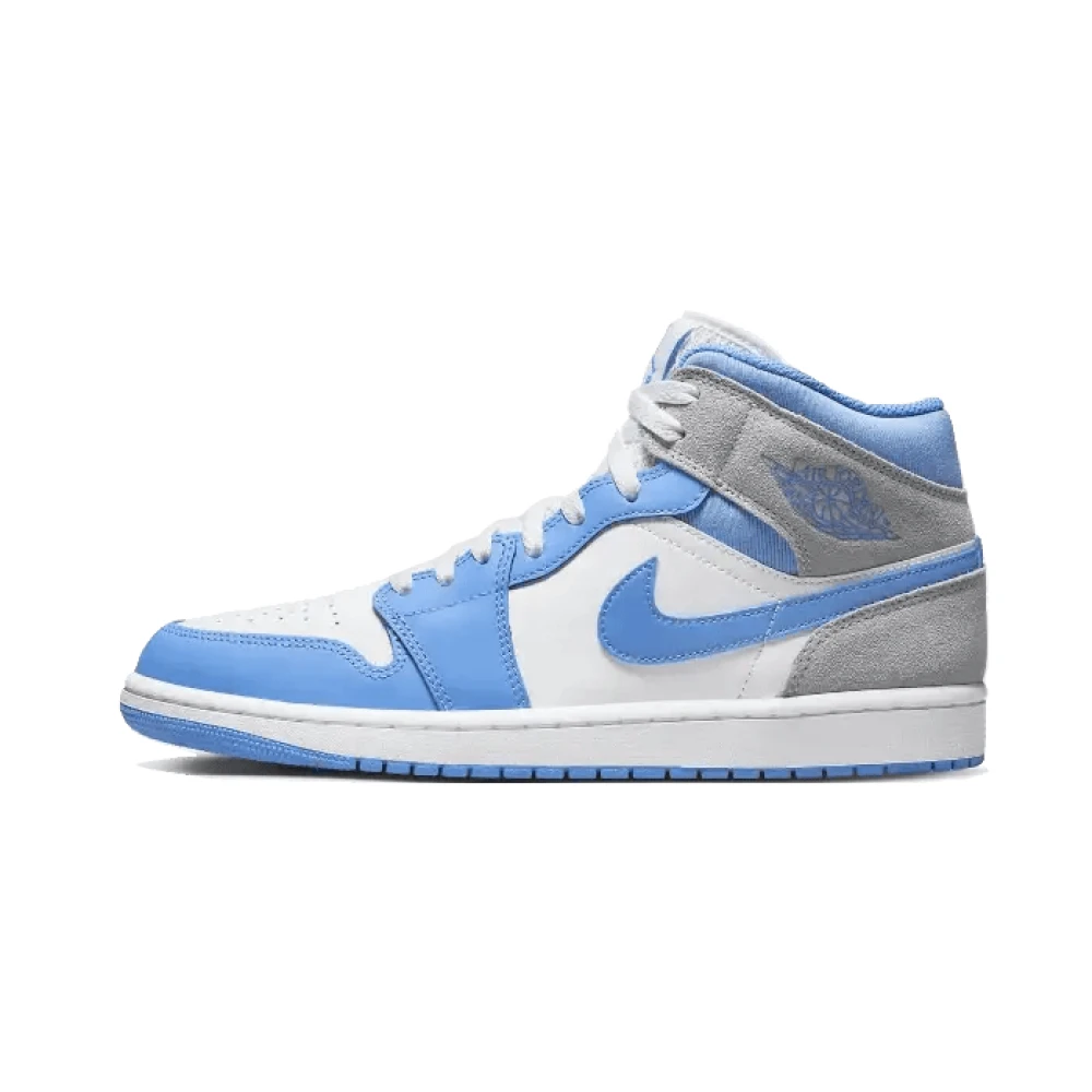 Jordan Men's Blue Trainers, 6 Uk, Grey Mid Trainers