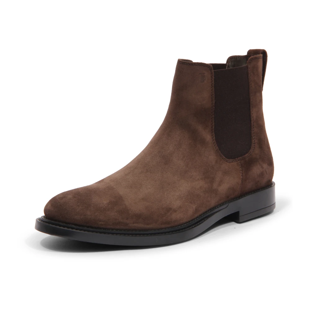Tod's Men's Brown Stivaletto Chelsea Boot - Chelsea Boots - 6 Uk - Shoes