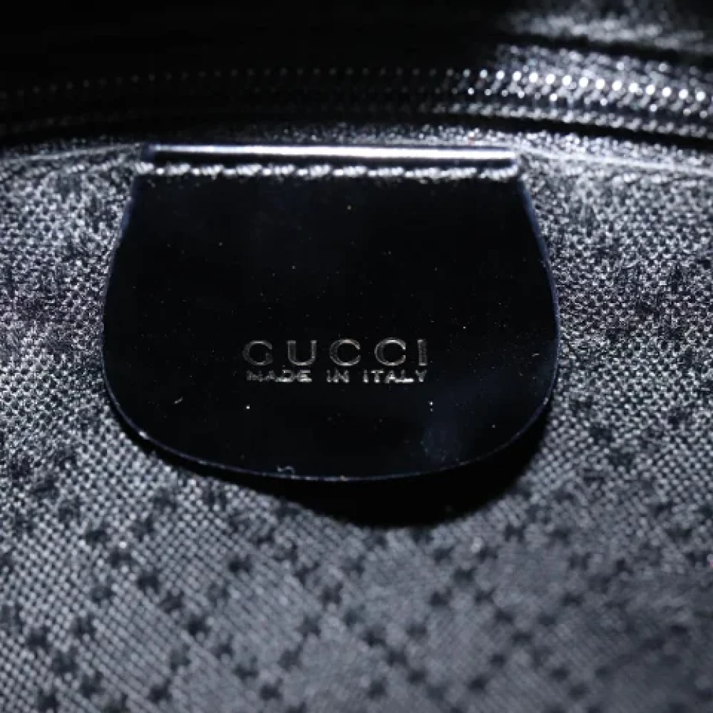 Gucci Vintage Pre-owned Fabric gucci-bags Black Dames
