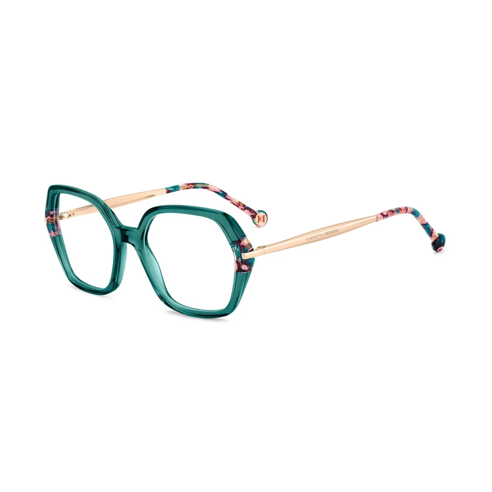 Carolina Herrera Women's Green Glasses, 54 Mm, Optical Frame