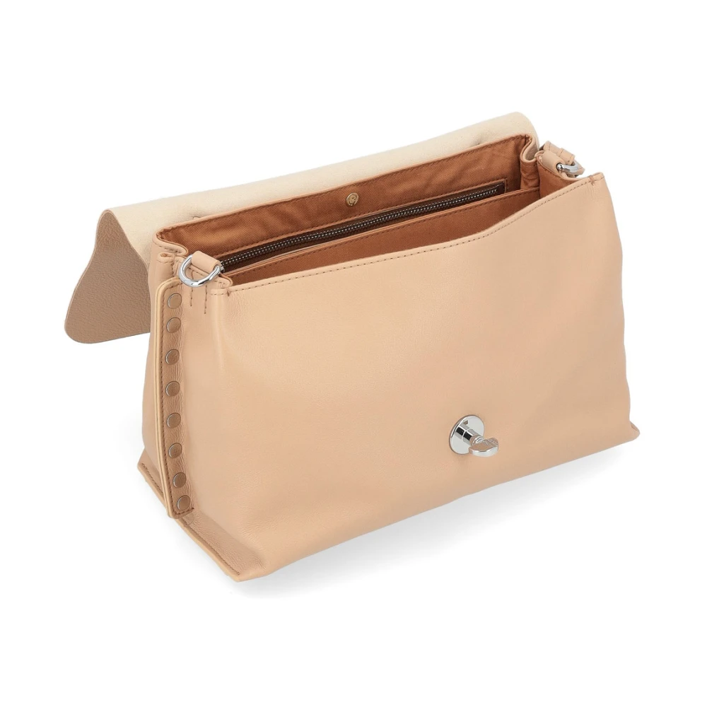 Zanellato Beige Matera Postina Tas Beige Dames