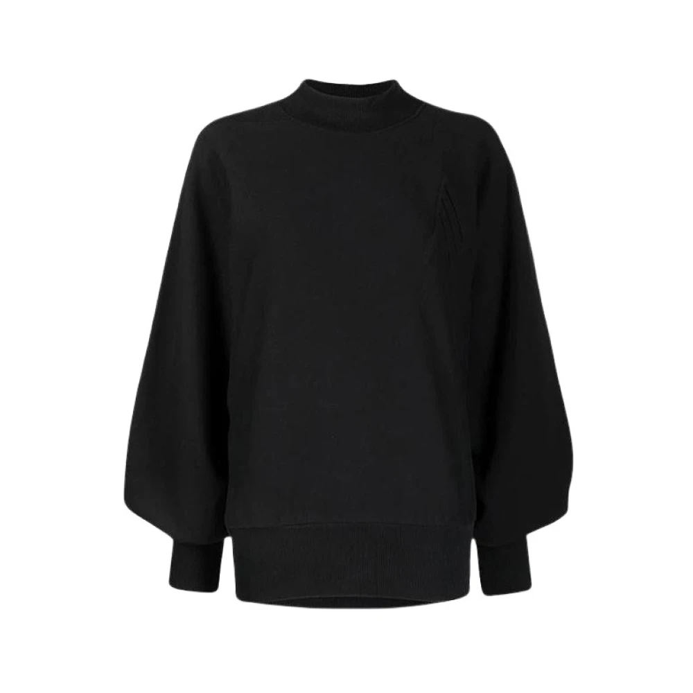 The Attico Zwart Pofmouw Sweatshirt Black Dames