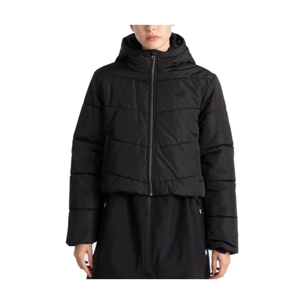 Vans Puff Foundry Crop Jassen Black Dames