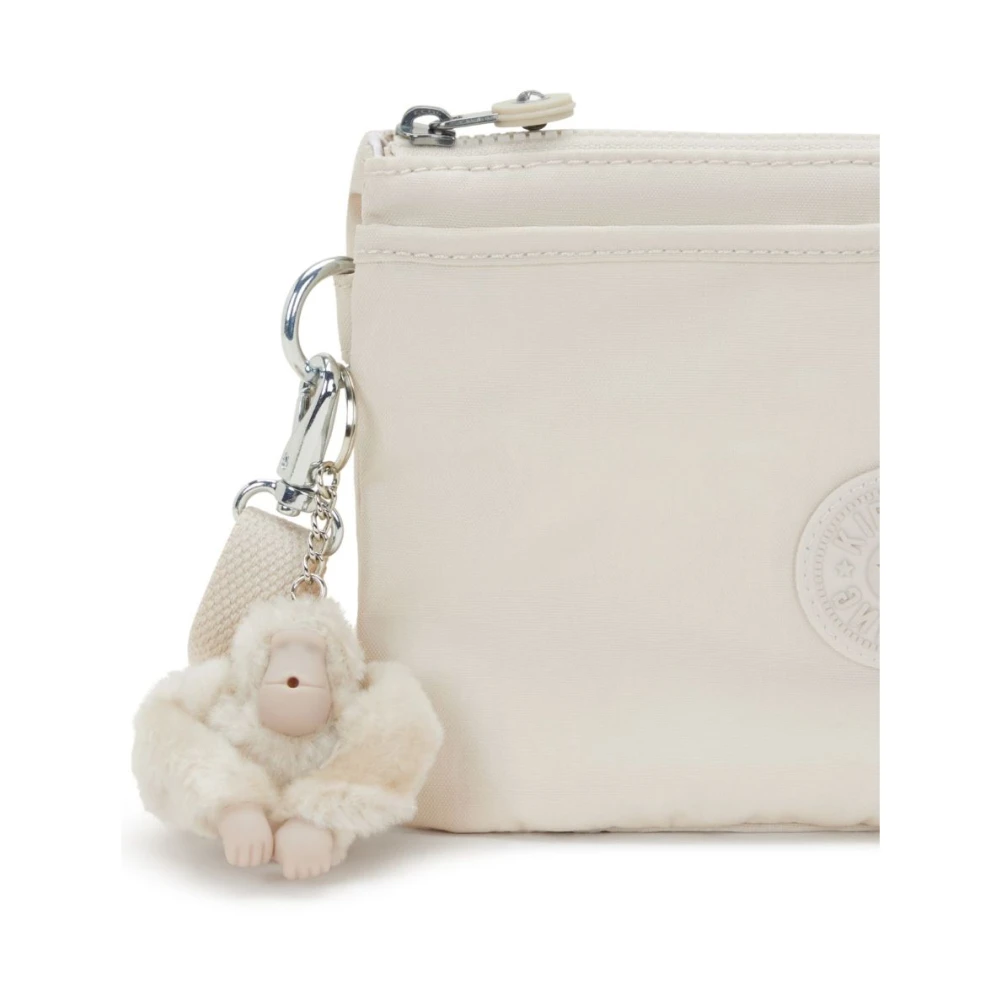 Kipling Lichtgewicht veelzijdige crossbodytas met vakken Beige Dames