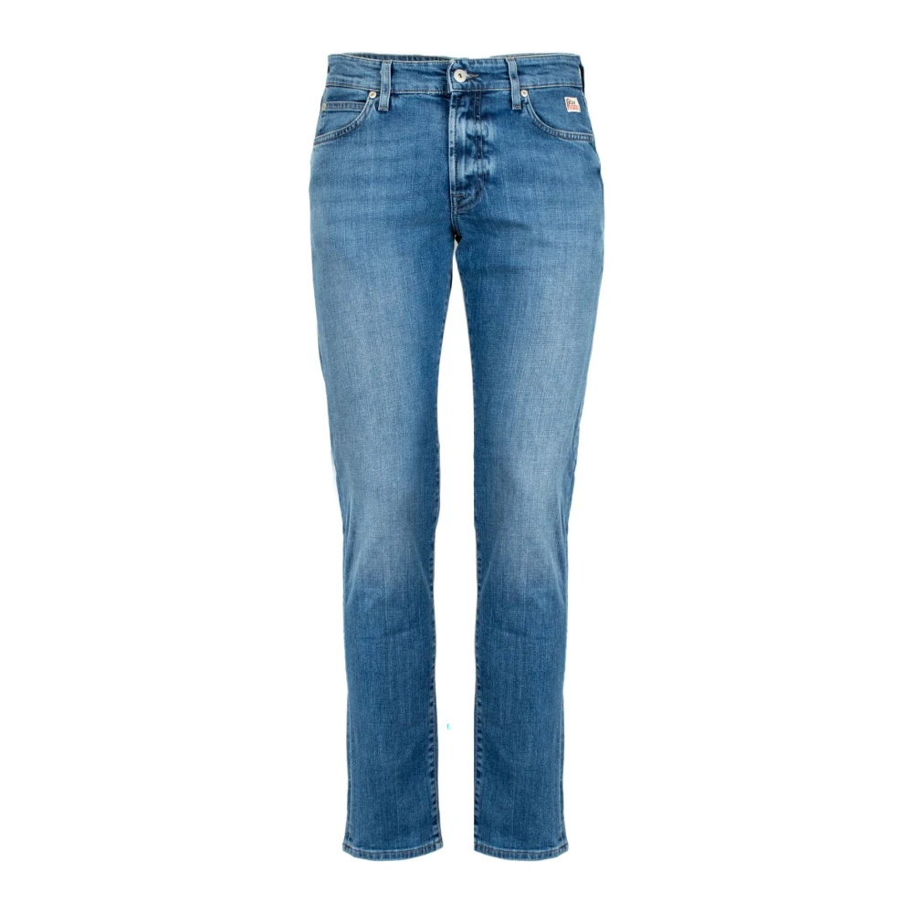 Roy Roger's Lichte Denim Jeans met Baffles Blue Heren