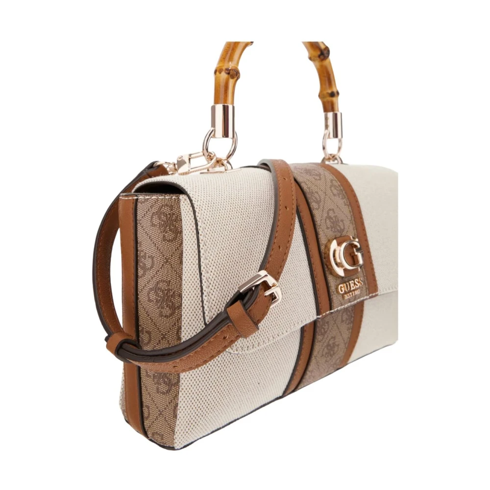 Guess Handtas Stijlvolle Mode Accessoire Vrouwen Beige Dames