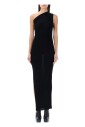 robe-noire-athena-en-maille-cotelee