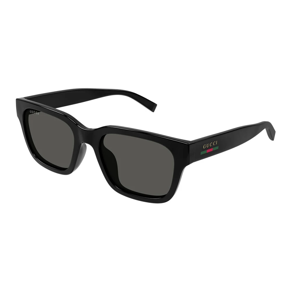 Gucci Men's Black Sunglasses, 55 Mm, Square Sunglasses