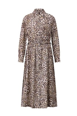 robe-chemise-midi-imprime-animal