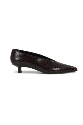 Clara Snake Print Heel